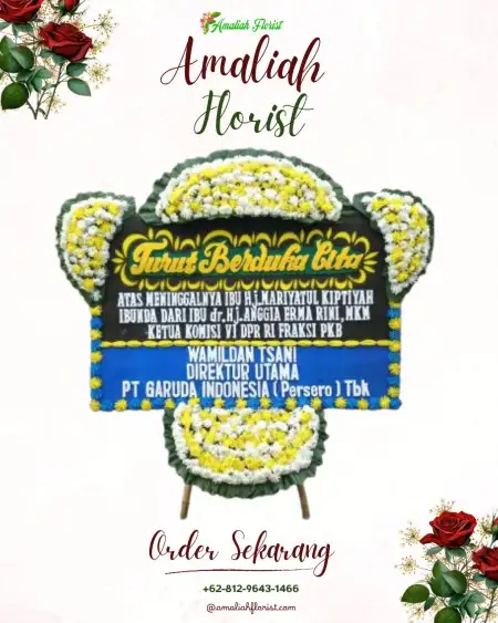 Papan Bunga Duka tanjungjaya